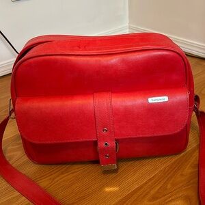 Samsonite Red Travel Bag